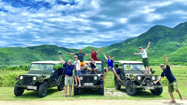 Jeep Tour to Hamburger Hill - Hue to Hoi An Jeep Tour Jeep Tour to Hamburger Hill
