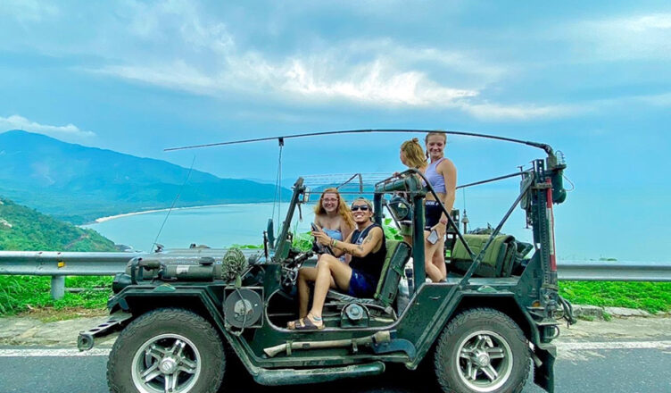Unforgettable Adventure: Jeep Tour to Monkey Mountain & Marble Mountains from Da Nang/Hoi An 1 Jeep Tour to Monkey Moutain