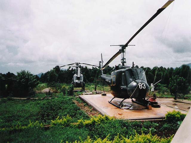The Helicopter in Khe Sanh nowadays battle of khe sanh